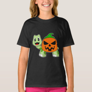 Turtle Halloween Pumpkin T-Shirt