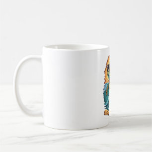 Turtle Hawaiian Sea Turtles Hawaii Tropical Beach Coffee Mug