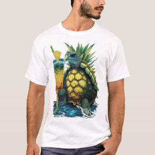 Turtle Hawaiian Sea Turtles Pineapple Aloha Copy C T-Shirt