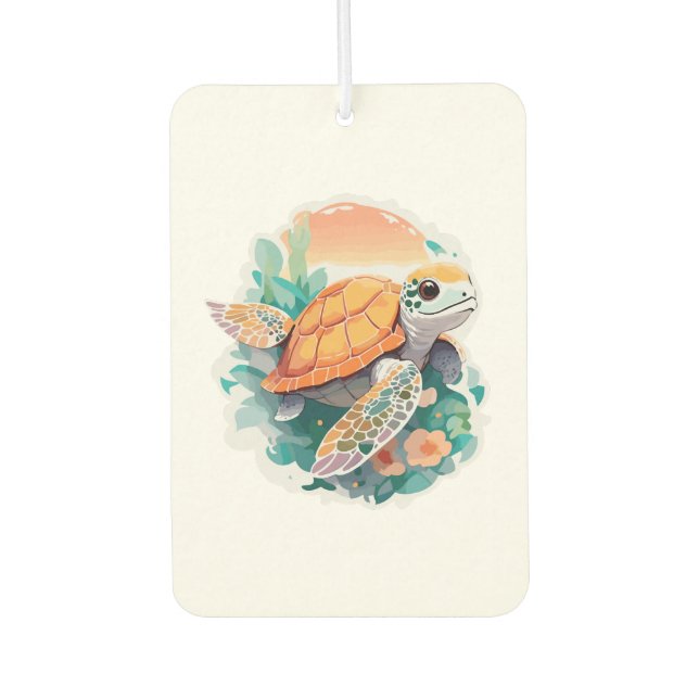 Turtle Head Air Freshener (Front)