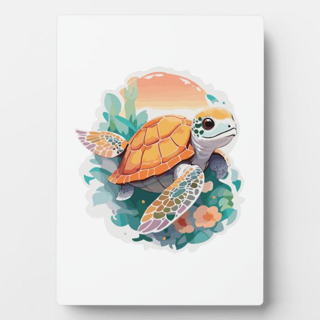 Turtle Head Plaque (Front)