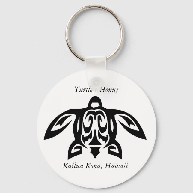 Turtle Honu . Keychain (Front)