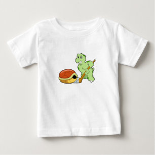 Turtle Ice hockey Ice hockey stick Baby T-Shirt