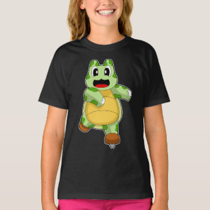 Turtle Ice skating Ice skates T-Shirt