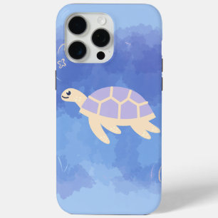 Turtle in the water iPhone 15 pro max case