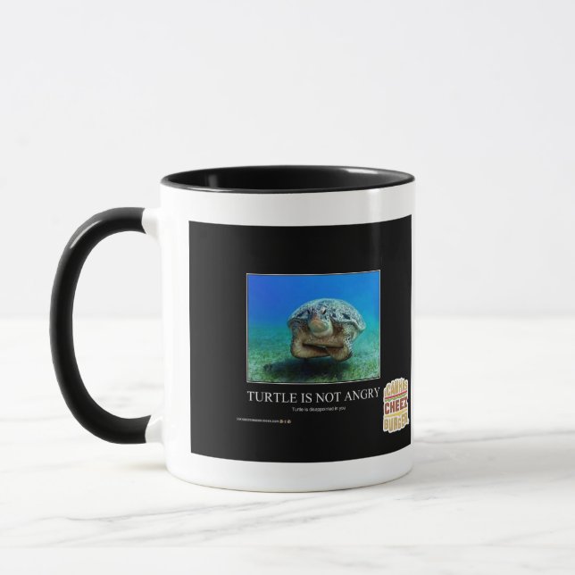 Turtle Is Not Angry Mug (Left)