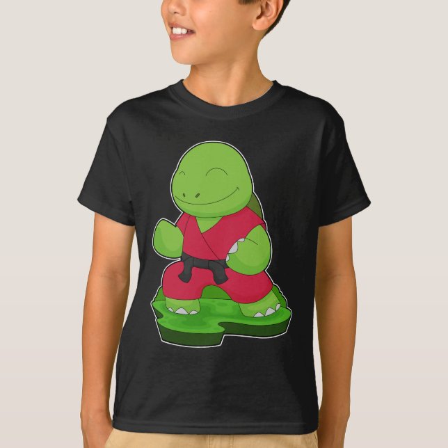 Turtle Karate Martial arts T-Shirt (Front)