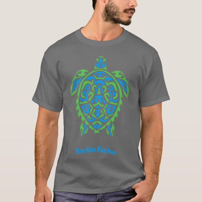Turtle Koo Koo Kachoo funny T-Shirt (Front)