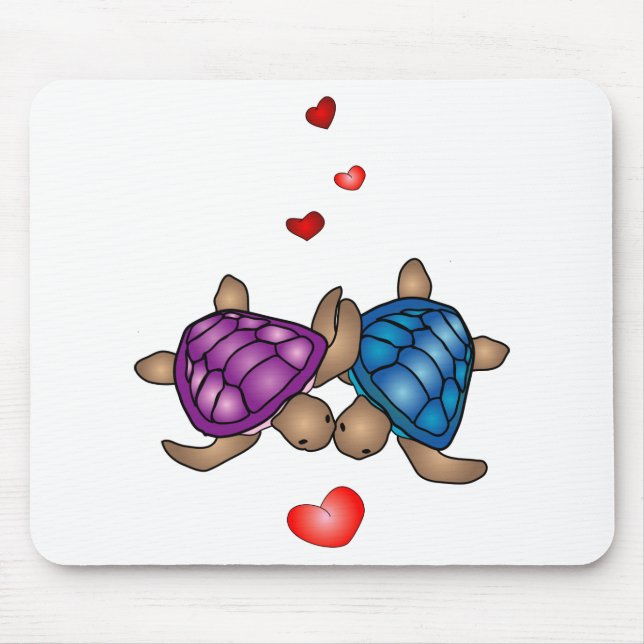 Turtle Love Mousepad (Front)