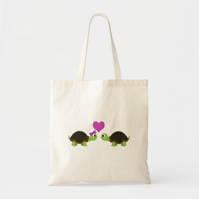 Turtle Love Tote Bag (Front)
