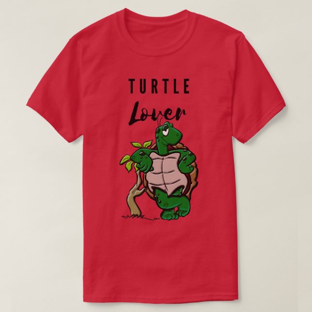Turtle Lover 6 T-Shirt (Design Front)