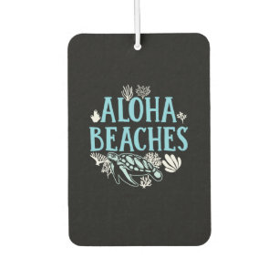 Turtle Lover Aloha Beaches Air Freshener