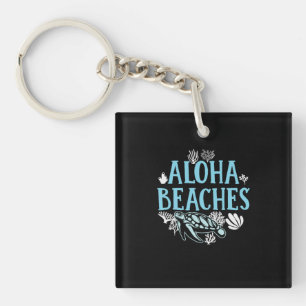 Turtle Lover   Aloha Beaches Keychain
