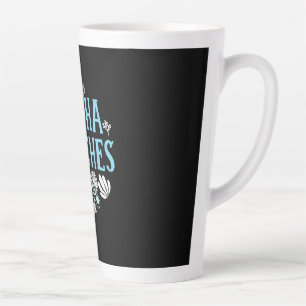 Turtle Lover Aloha Beaches Latte Mug