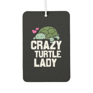 Turtle Lover Crazy Turtle Lady Air Freshener