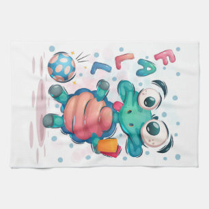 Turtle Lover Fall Cute Sea Turtle Kitchen Towel