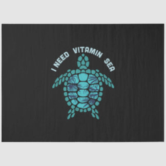 Turtle Lover | I Need Vitamin Sea Tissue Paper