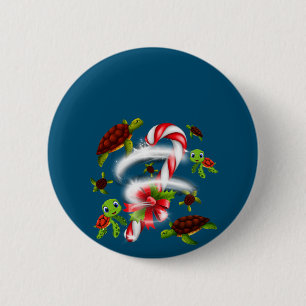 Turtle Lover Just A Girl Who Loves Turtles 2 Inch Round Button
