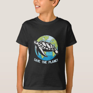 Turtle Lover   Save The Planet T-Shirt