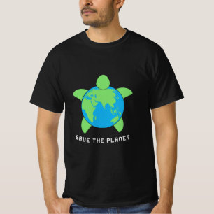 Turtle Lover   Save The Turtle Planet T-Shirt