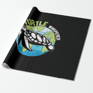 Turtle Lover Turtle Whisperer Wrapping Paper