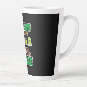 Turtle Lover   Turtles Are Awesome Latte Mug
