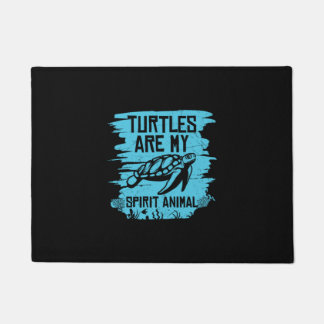 Turtle Lover | Turtles Are My Spirit Animals Doormat