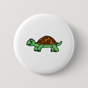 Turtle Lustig 2 Inch Round Button