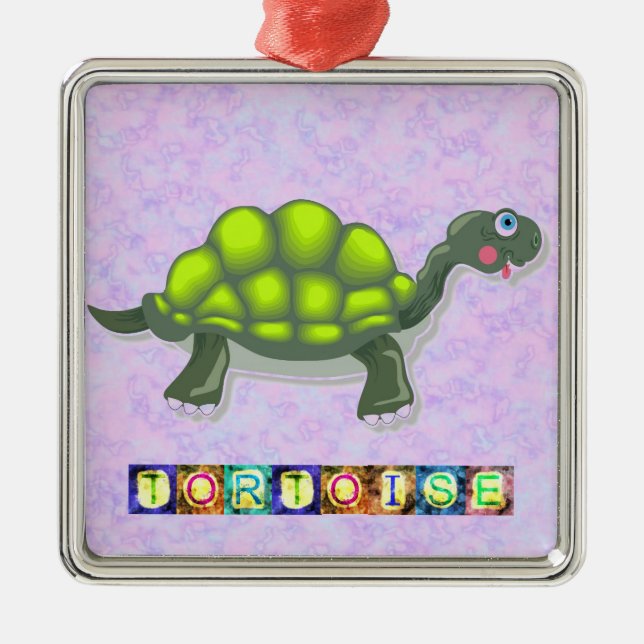 Turtle Metal Ornament (Front)