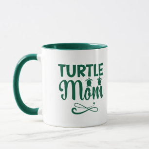 Turtle Mom Environmental Beach Theme Mug
