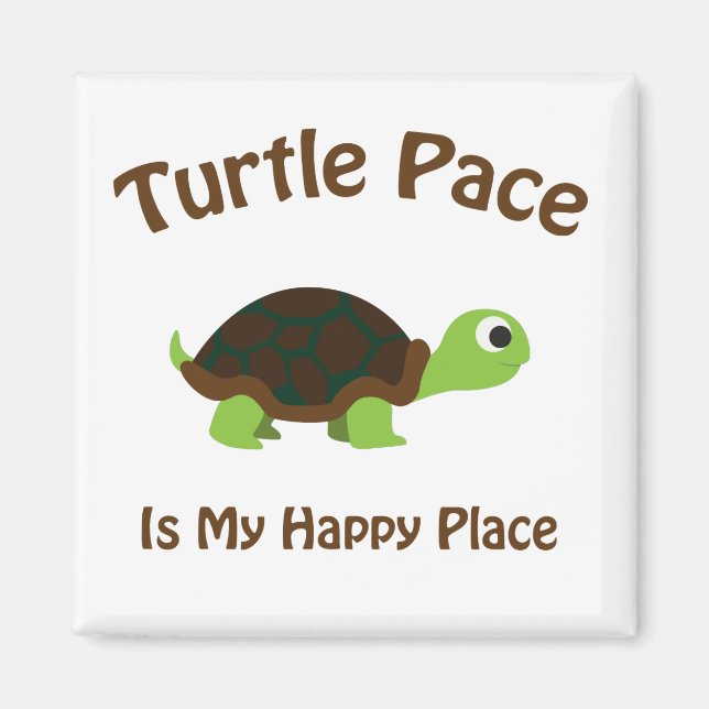 Turtle Pace Magnet (Front)