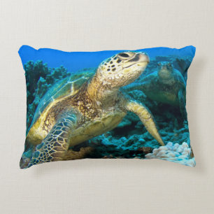 Turtle Pair Decorative Pillow