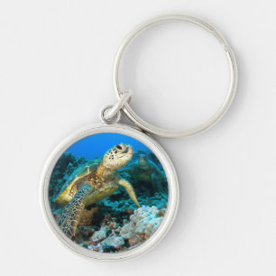 Turtle Pair Keychain
