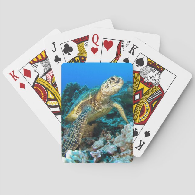 Turtle Pair Playing Cards (Back)
