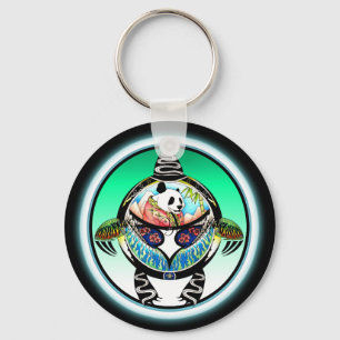 Turtle Panda Keychain