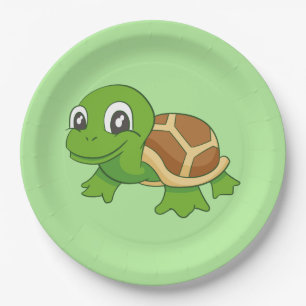 Turtle Paper Plates
