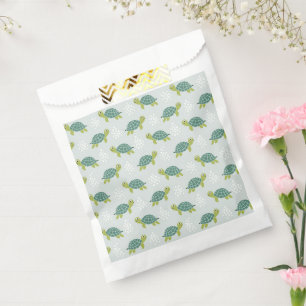 Turtle Party Gift Bags, Sea Life Coastal Favour Bag
