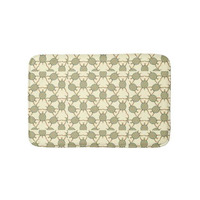 Turtle pattern bath mat (Front)