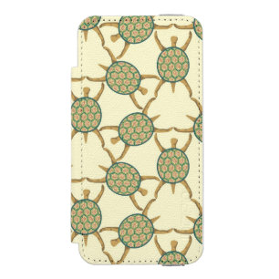 Turtle pattern incipio watson™ iPhone 5 wallet case