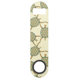 Turtle pattern speed bottle opener