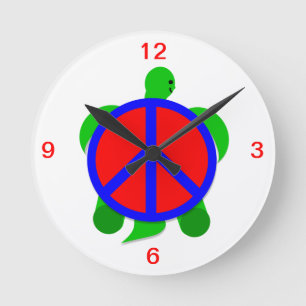 Turtle Peace Clock