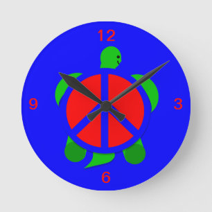 Turtle Peace Clock