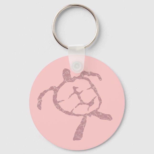 turtle-pink keychain (Front)