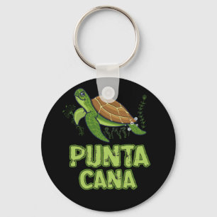 Turtle Punta Cana  Dominican Republic Souvenir Keychain