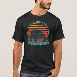 Turtle Retro Vintage 80's Style Animal Synthwave T-Shirt