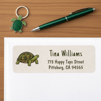 Turtle Return Address Labels