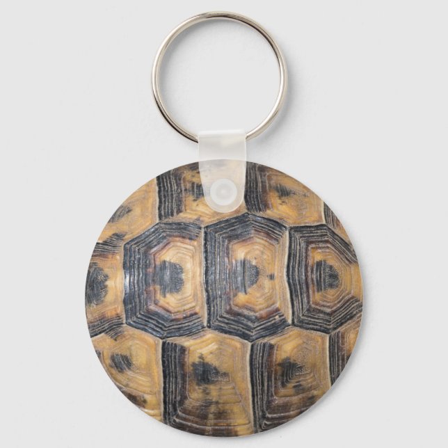 Turtle’s shell pattern keychain (Front)