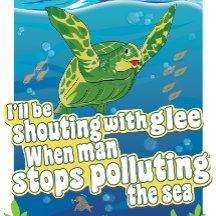 Turtle says... 'I'll Be Shouting In Glee' 