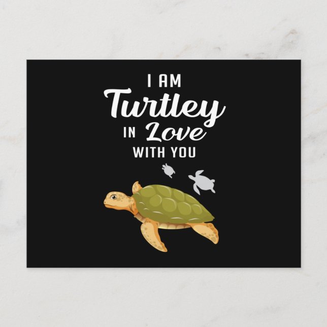 Turtle Sea Turtles Ocean Sealife Animal Gift Idea Postcard (Front)