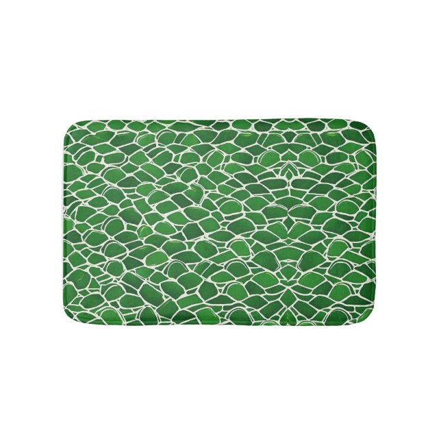 Turtle Shell Pattern Bath Mat (Front)
